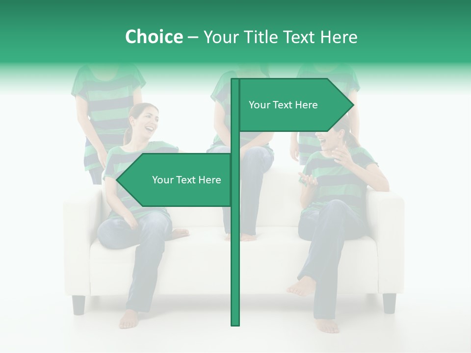 Girl Comfort Comfortable PowerPoint Template