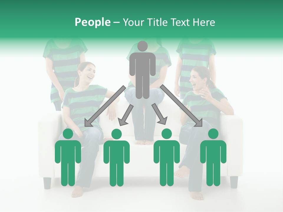 Girl Comfort Comfortable PowerPoint Template