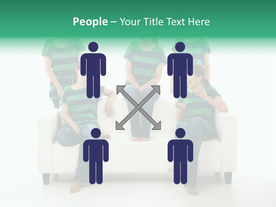 Girl Comfort Comfortable PowerPoint Template