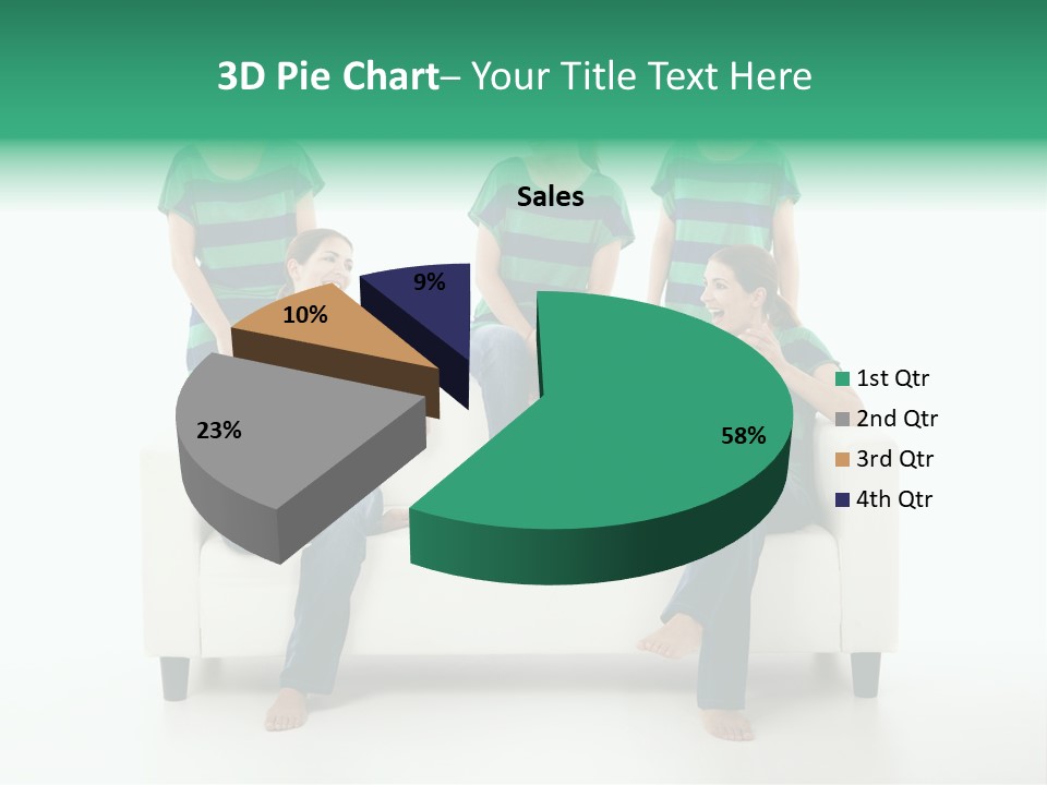 Girl Comfort Comfortable PowerPoint Template