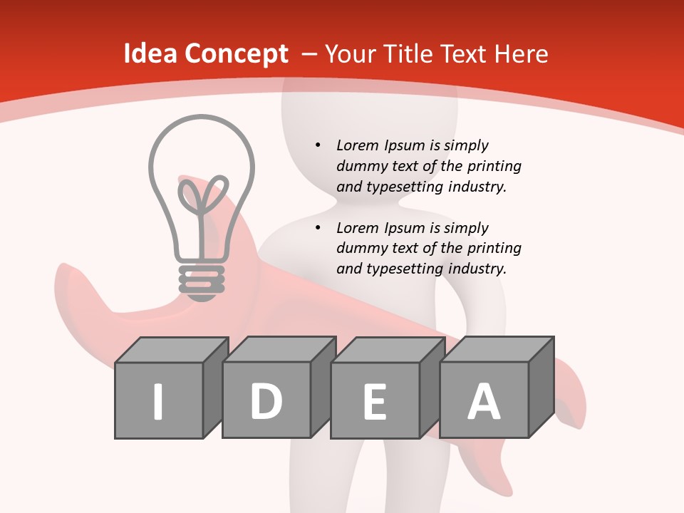 Skill Person Instrument PowerPoint Template