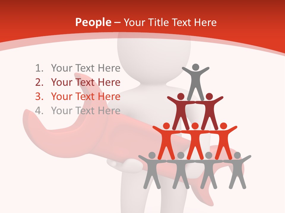 Skill Person Instrument PowerPoint Template