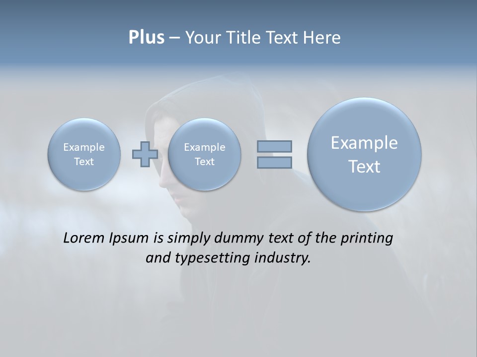 People Young Tough PowerPoint Template