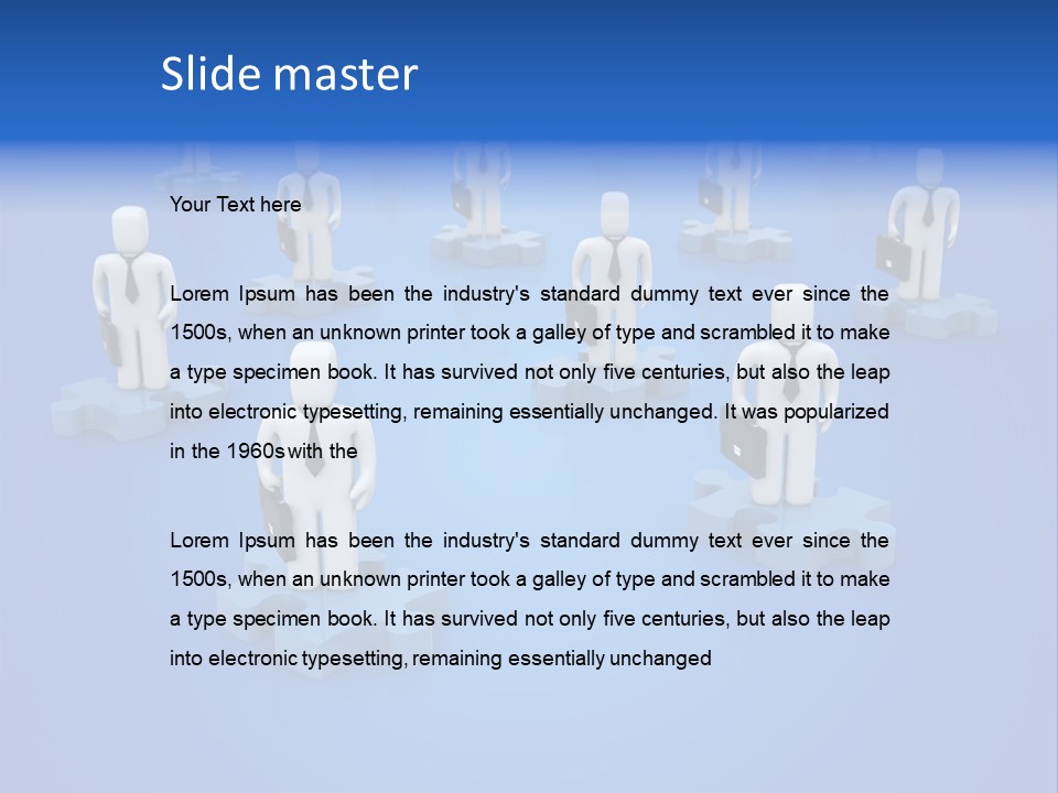 Object Briefcase Internet PowerPoint Template