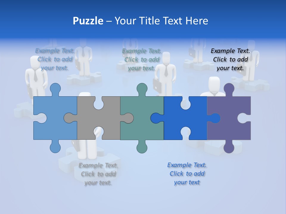 Object Briefcase Internet PowerPoint Template