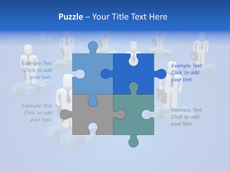 Object Briefcase Internet PowerPoint Template