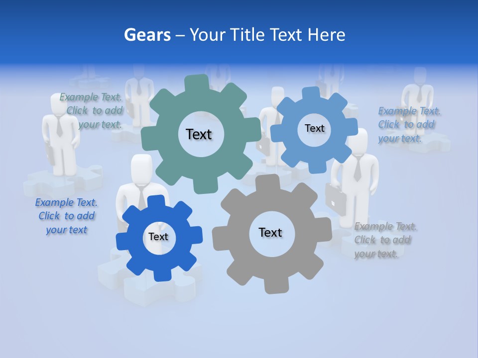 Object Briefcase Internet PowerPoint Template