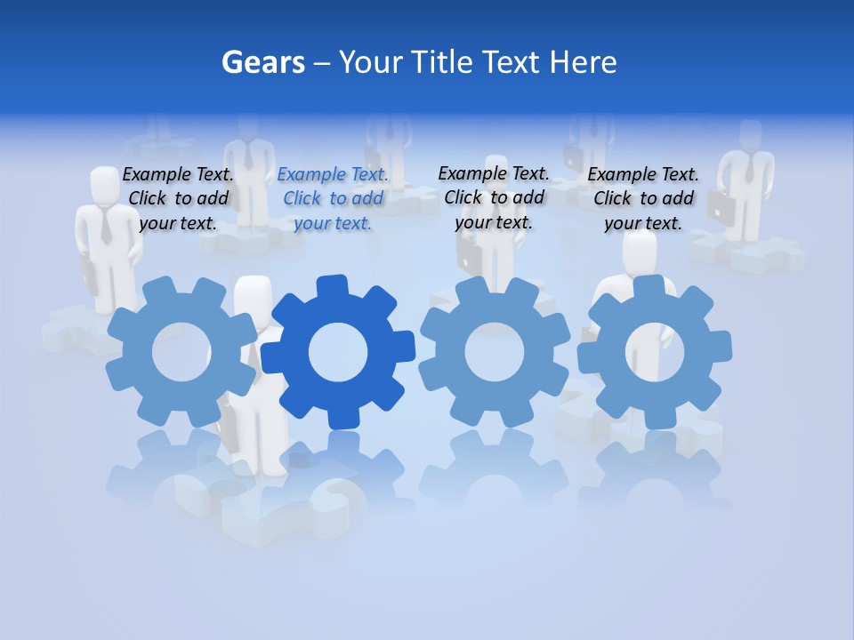 Object Briefcase Internet PowerPoint Template