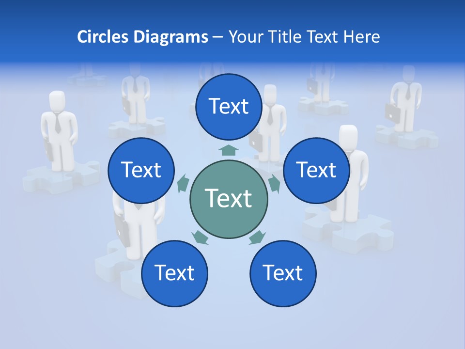 Object Briefcase Internet PowerPoint Template