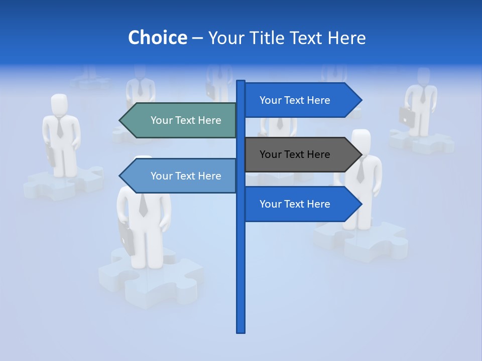Object Briefcase Internet PowerPoint Template