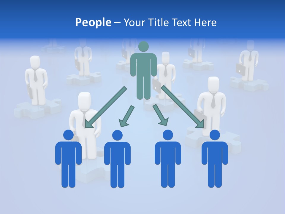 Object Briefcase Internet PowerPoint Template