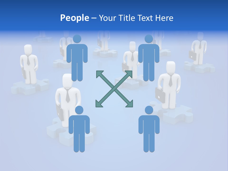 Object Briefcase Internet PowerPoint Template