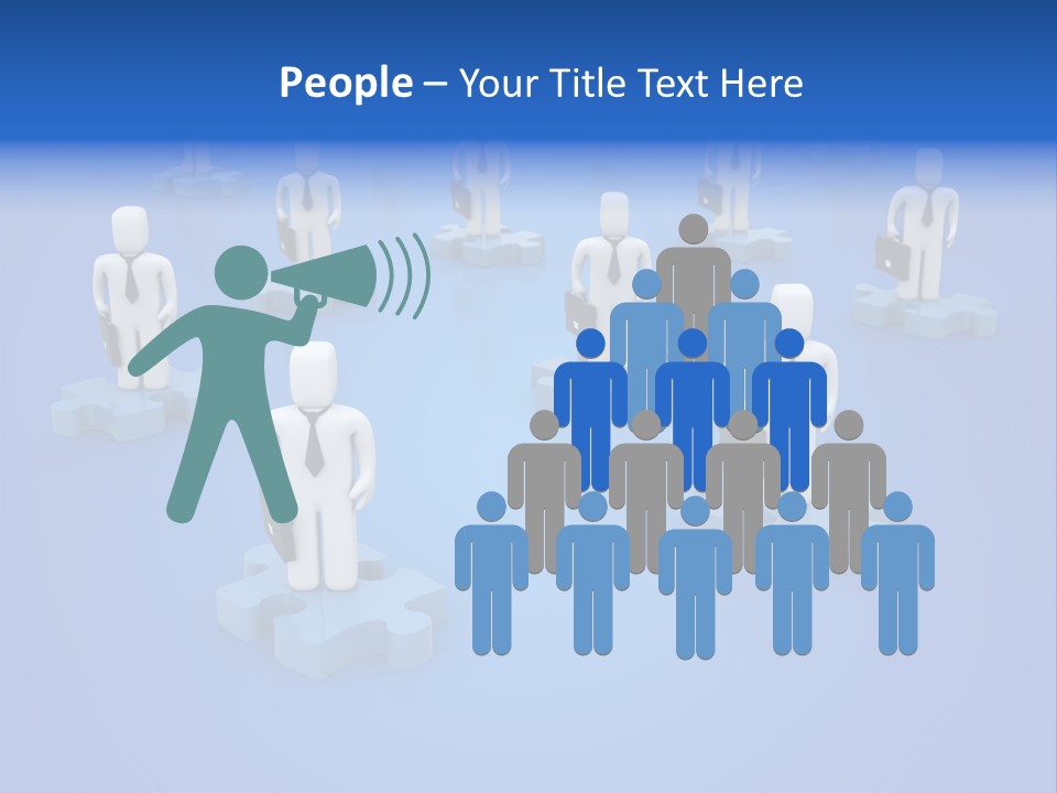 Object Briefcase Internet PowerPoint Template