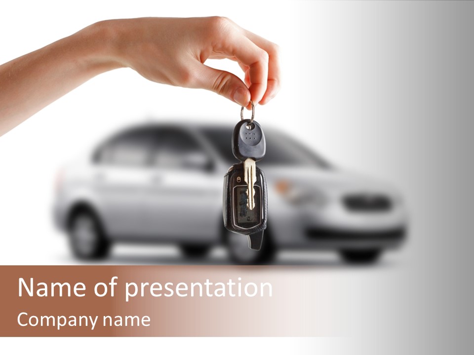 Success Open Automobile PowerPoint Template