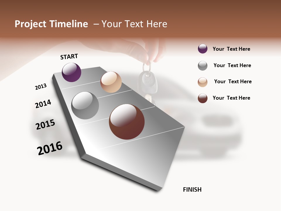 Success Open Automobile PowerPoint Template
