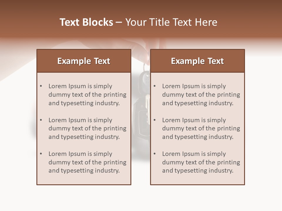 Success Open Automobile PowerPoint Template