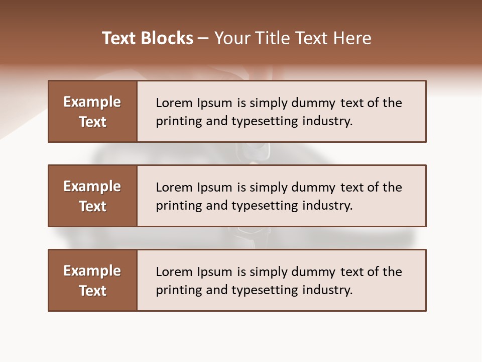 Success Open Automobile PowerPoint Template