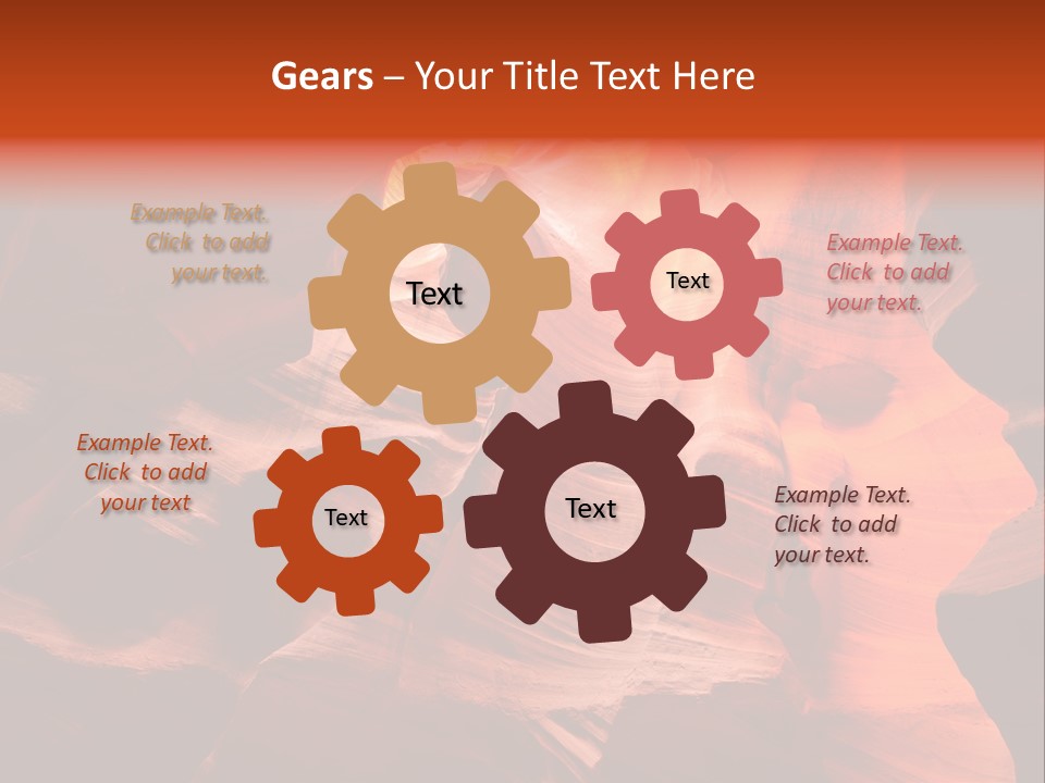 Geology Curve West PowerPoint Template