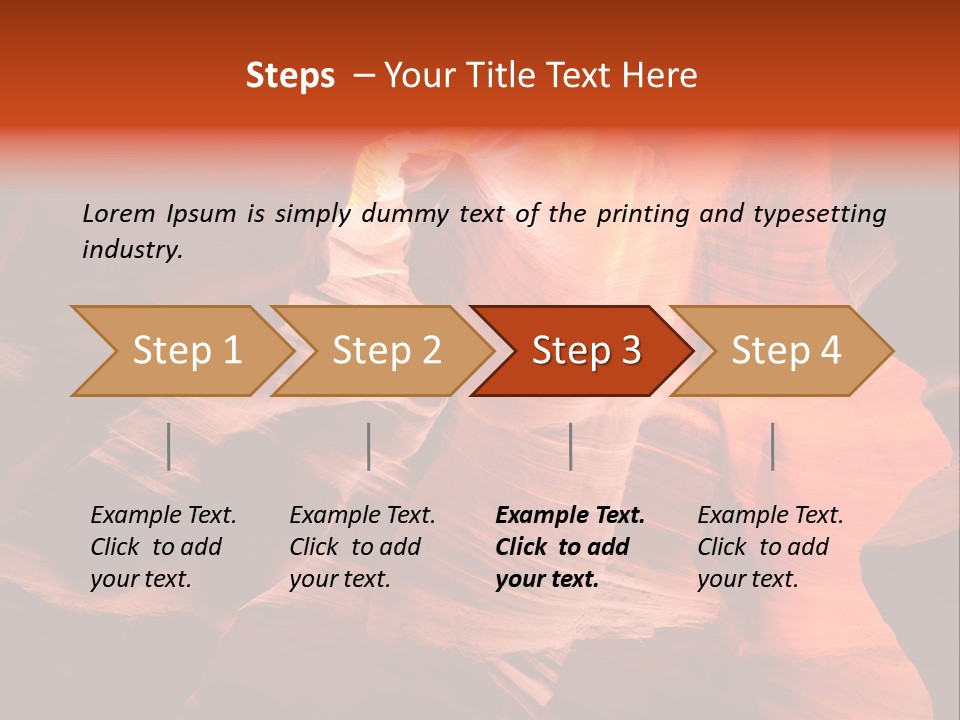 Geology Curve West PowerPoint Template