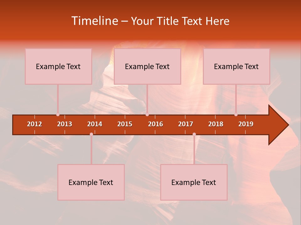 Geology Curve West PowerPoint Template