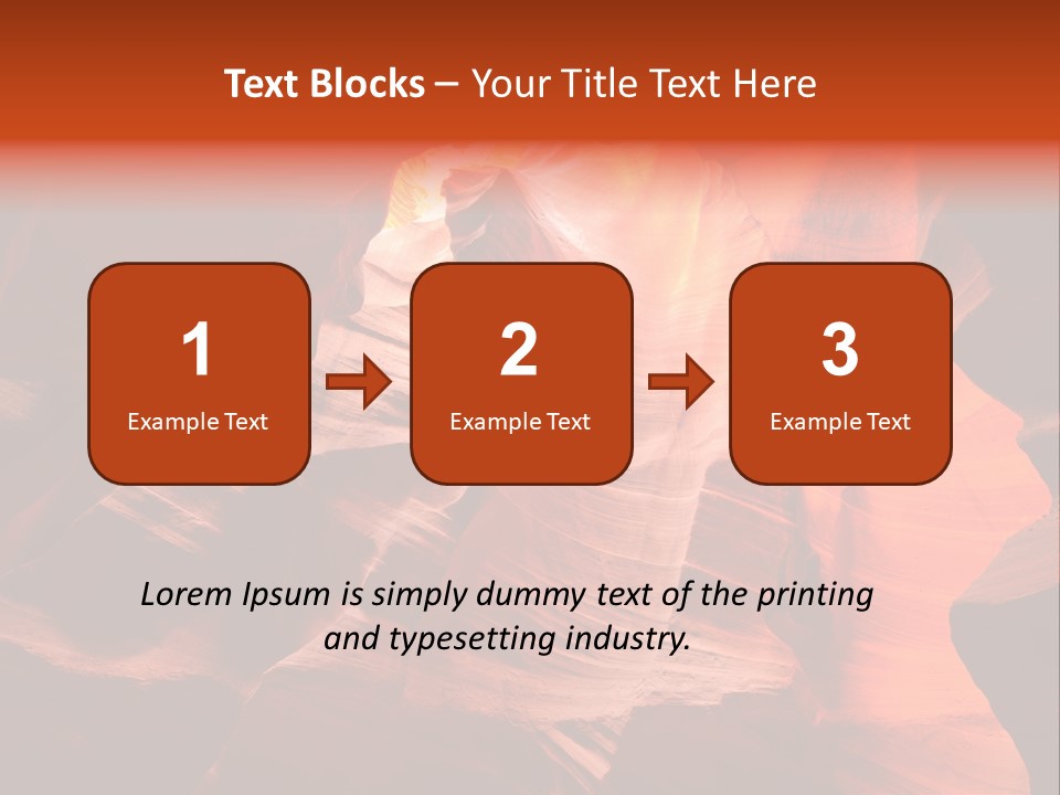 Geology Curve West PowerPoint Template