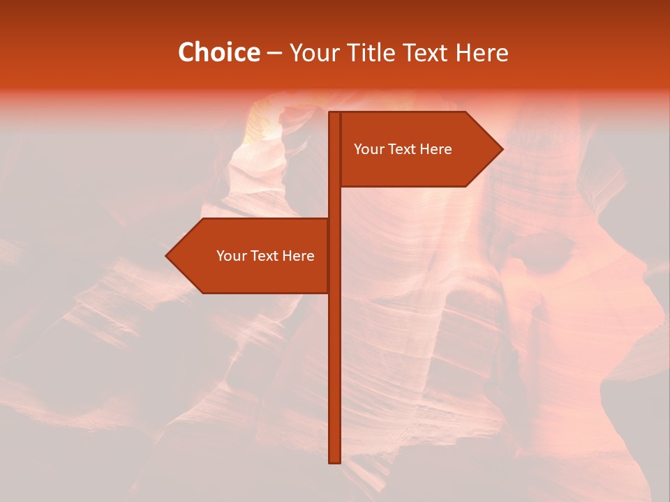 Geology Curve West PowerPoint Template