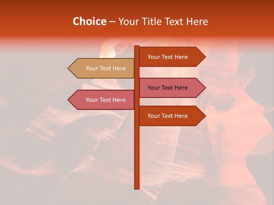 Geology Curve West PowerPoint Template