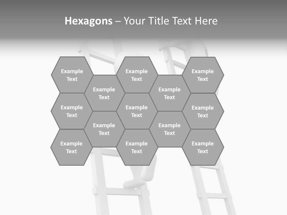 Character Rival Compete PowerPoint Template