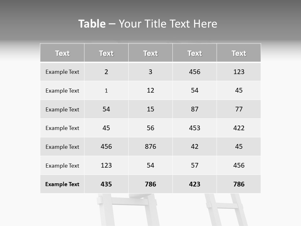 Character Rival Compete PowerPoint Template