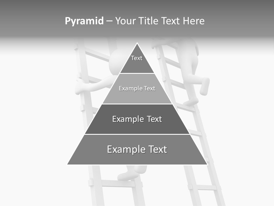 Character Rival Compete PowerPoint Template
