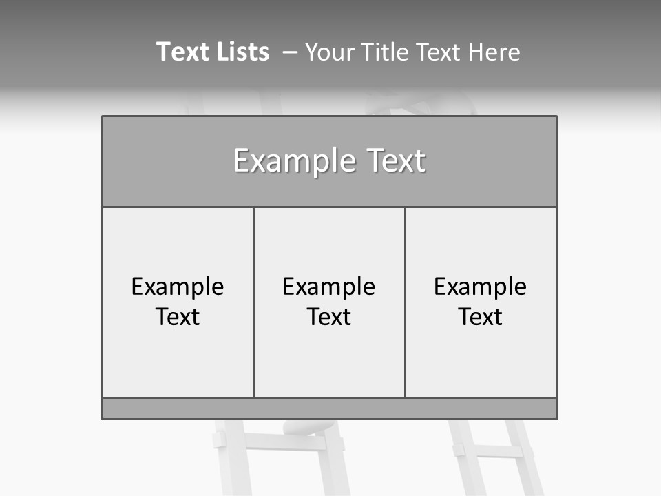 Character Rival Compete PowerPoint Template