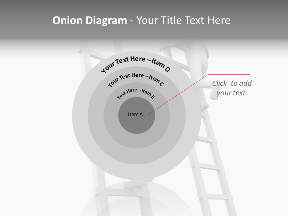 Character Rival Compete PowerPoint Template