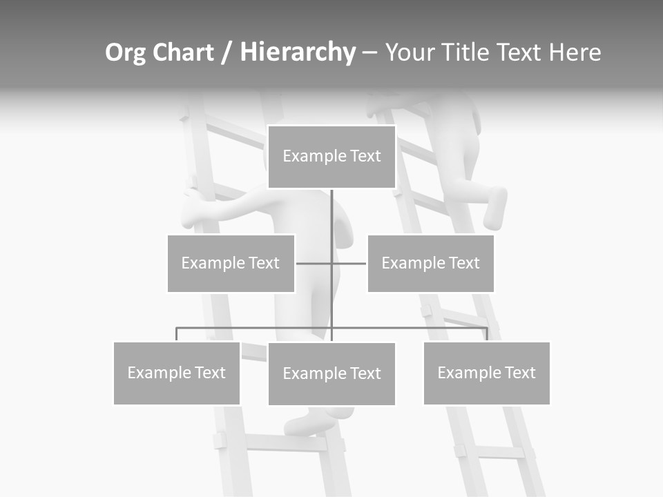 Character Rival Compete PowerPoint Template