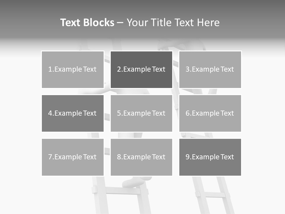 Character Rival Compete PowerPoint Template