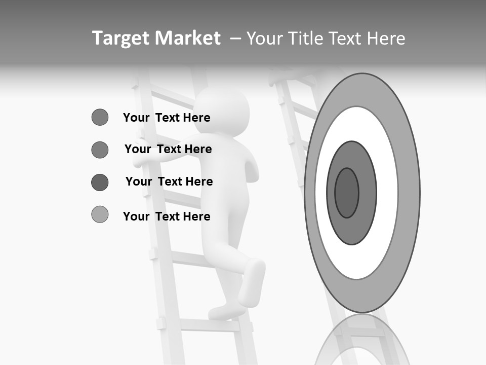 Character Rival Compete PowerPoint Template