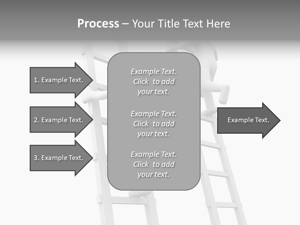 Character Rival Compete PowerPoint Template