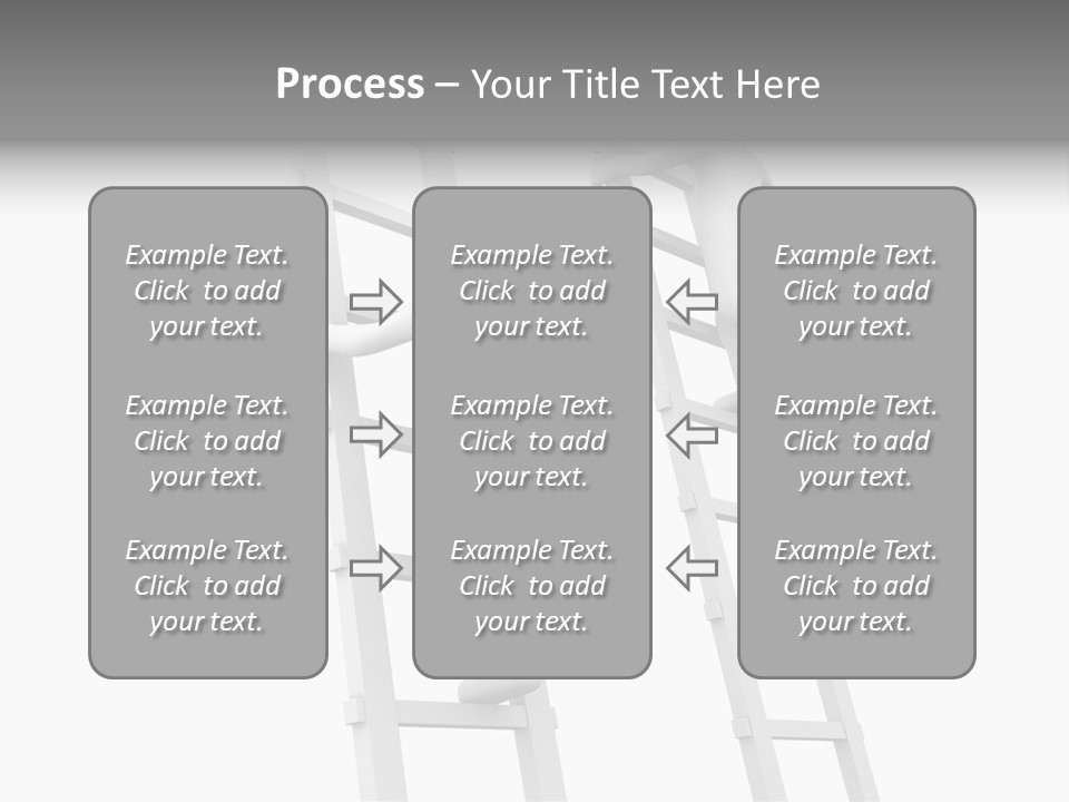 Character Rival Compete PowerPoint Template