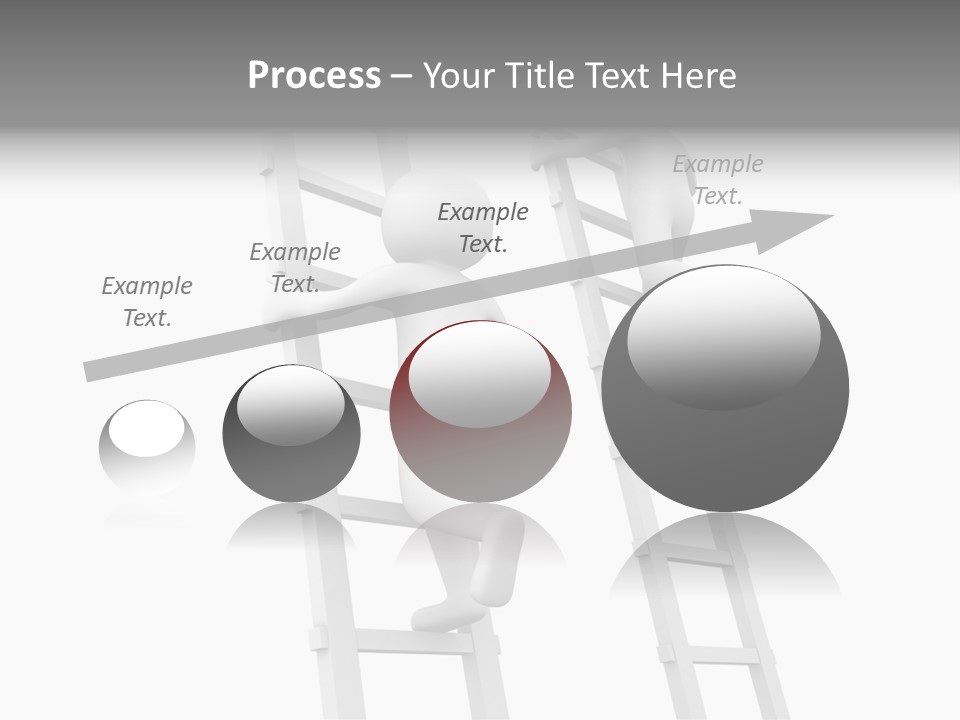 Character Rival Compete PowerPoint Template