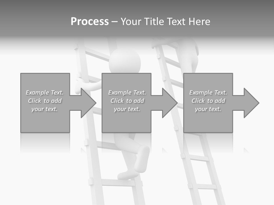 Character Rival Compete PowerPoint Template