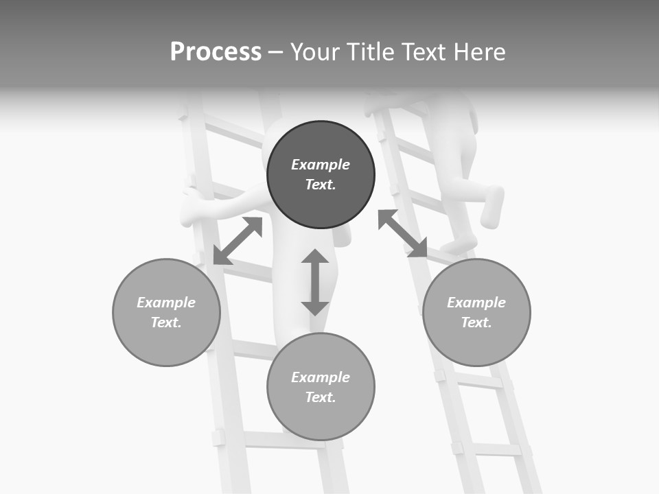 Character Rival Compete PowerPoint Template
