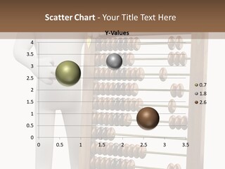 Wooden Mathematics Graphic PowerPoint Template