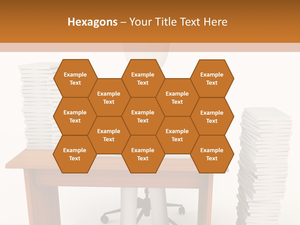 Executive Sitting Expression PowerPoint Template