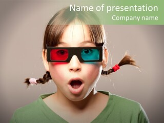 Kid Film Person PowerPoint Template