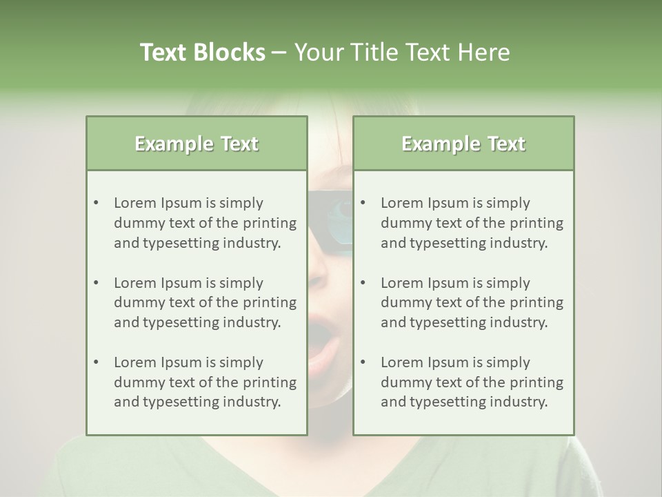 Kid Film Person PowerPoint Template