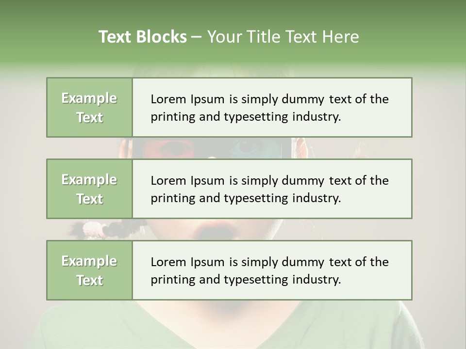 Kid Film Person PowerPoint Template