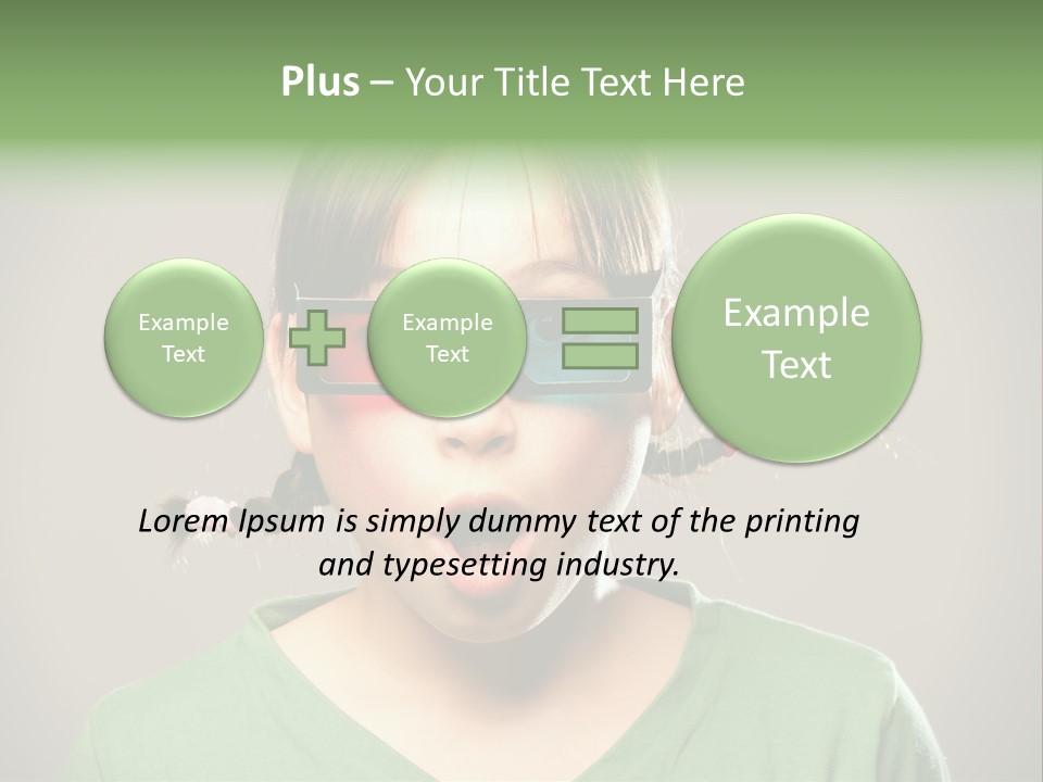 Kid Film Person PowerPoint Template