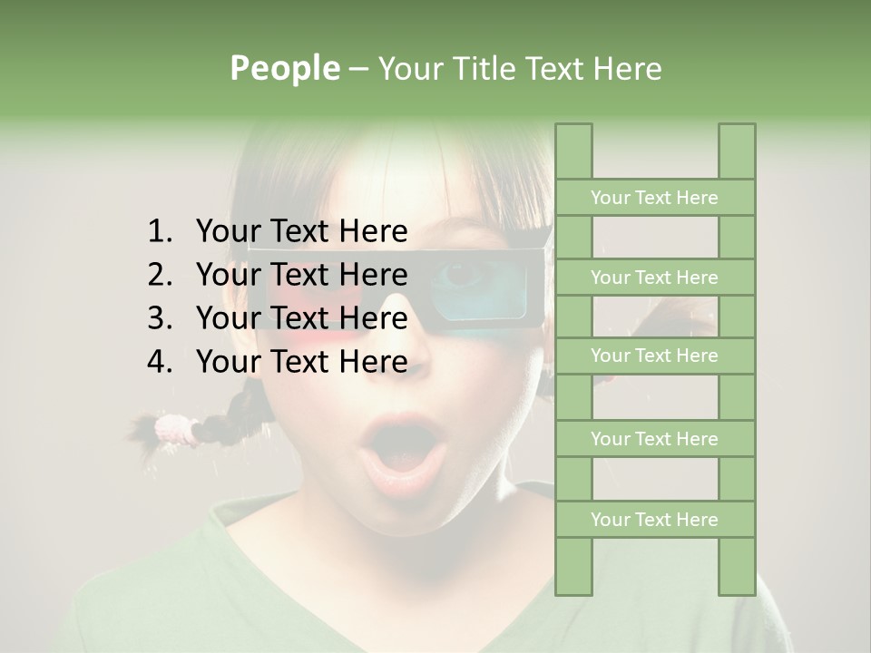 Kid Film Person PowerPoint Template