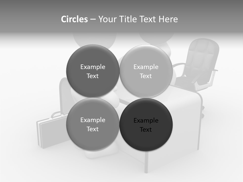 Table Business Job PowerPoint Template