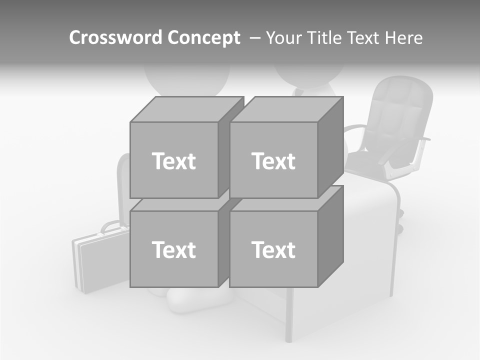 Table Business Job PowerPoint Template