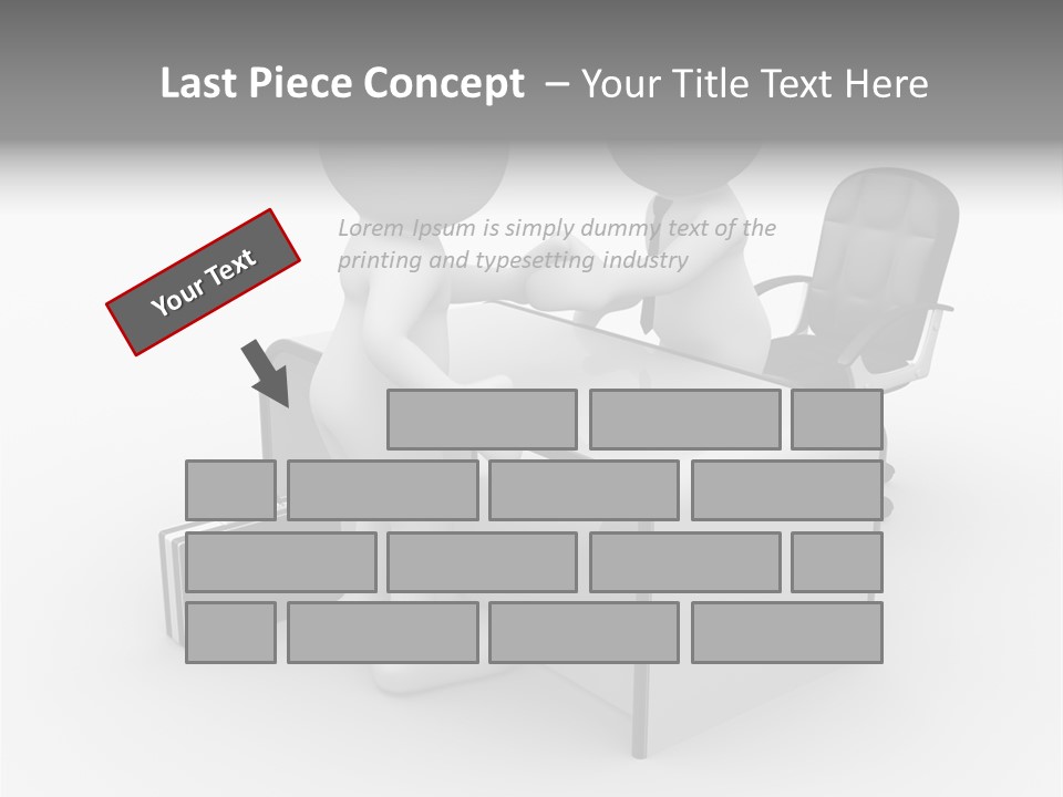 Table Business Job PowerPoint Template